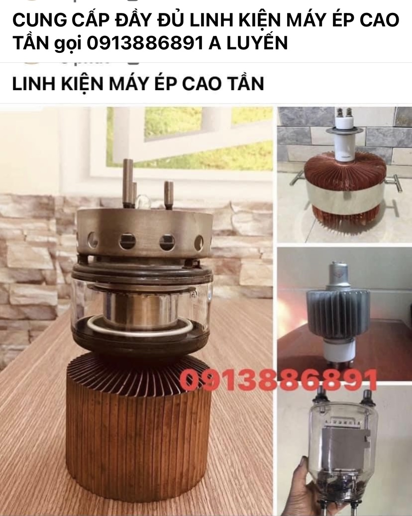 Linh kiện máy ép cao tần, máy ép bạt các loại 