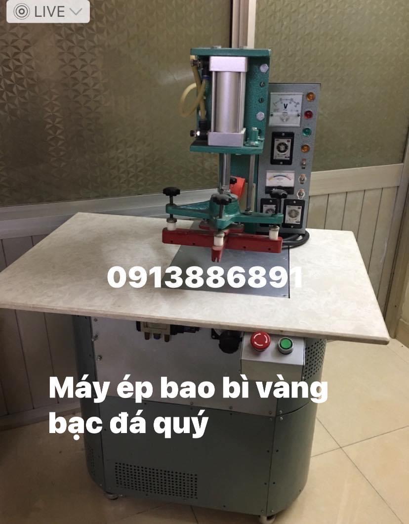 Máy ép bao bì vàng bạc đá quý 